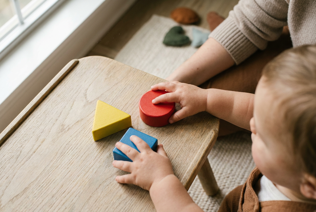 How to Teach Shapes and Colors to Toddlers Through Play